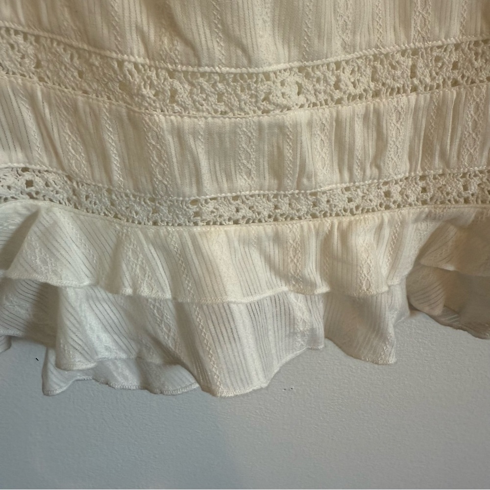 Matilda Jane White Ruffle Top - Picture 3 of 11
